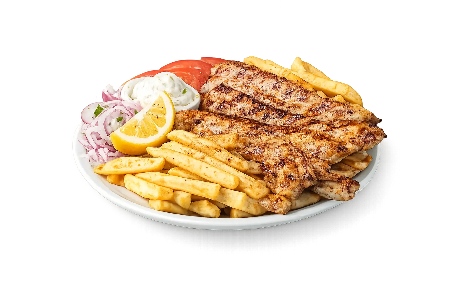 Grillad fläsksida tallrik – Rullande Taverna Grillad fläsksida tallrik - Rullande Taverna